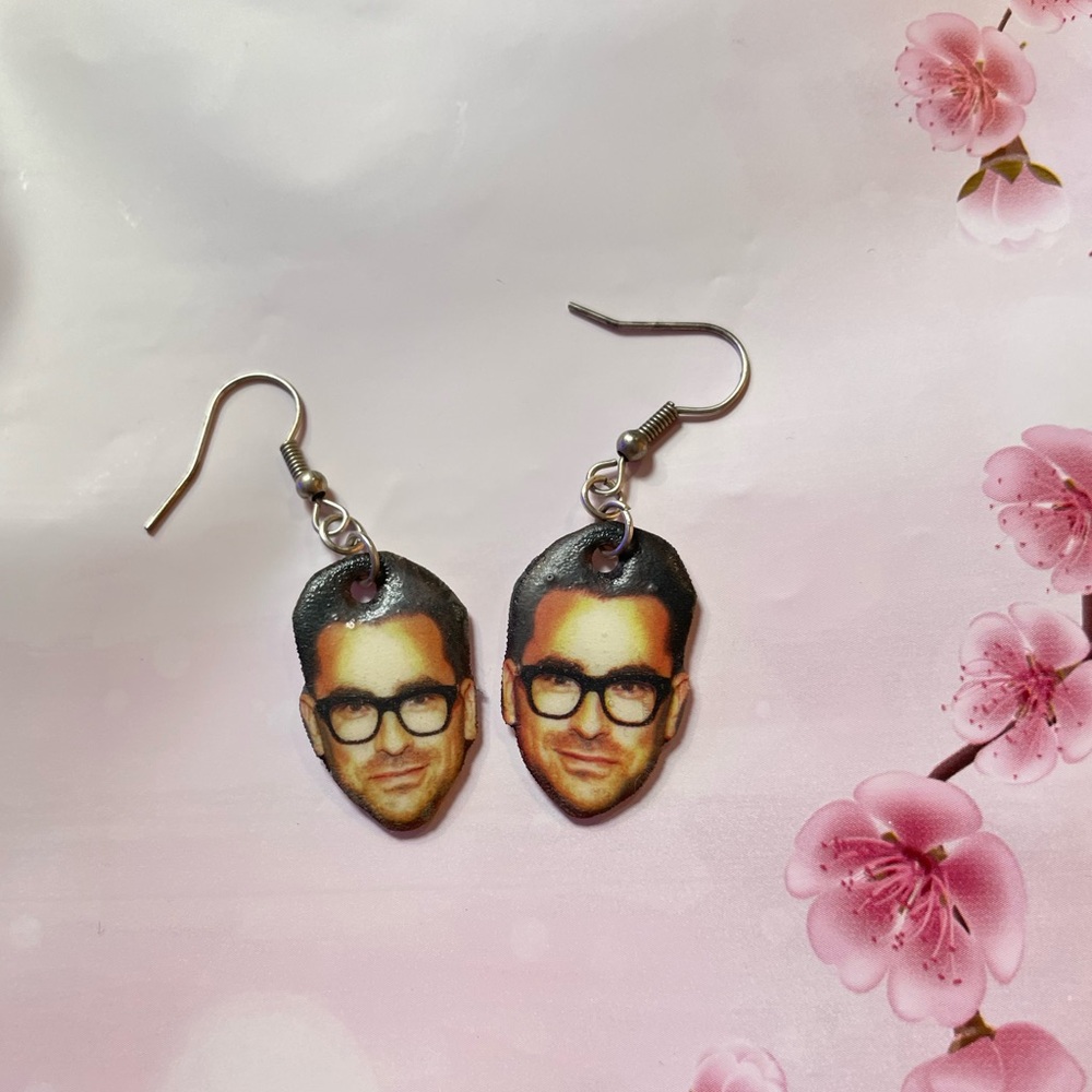"David" From Schitts Creek earrings